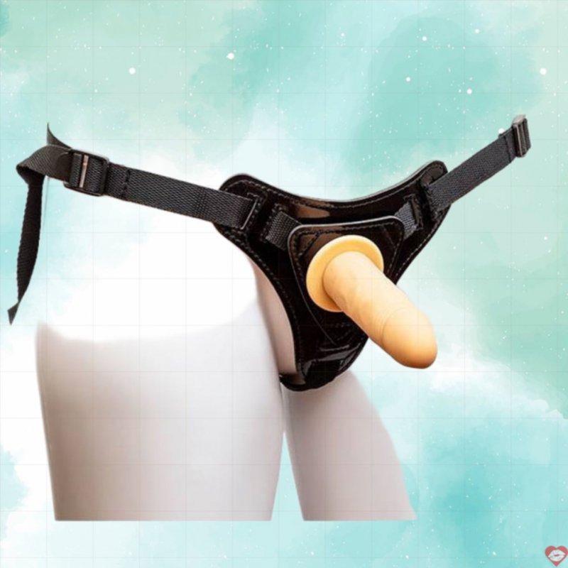 Dương vật đai đeo kích thước nhỏ cho Les trải nghiệm mới thú vị 