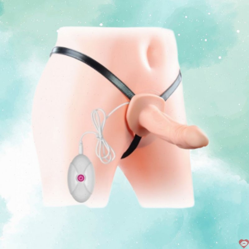 Dương vật đai đeo Lovetoy nhựa PVC an toàn có thể điều chỉnh kích thước 