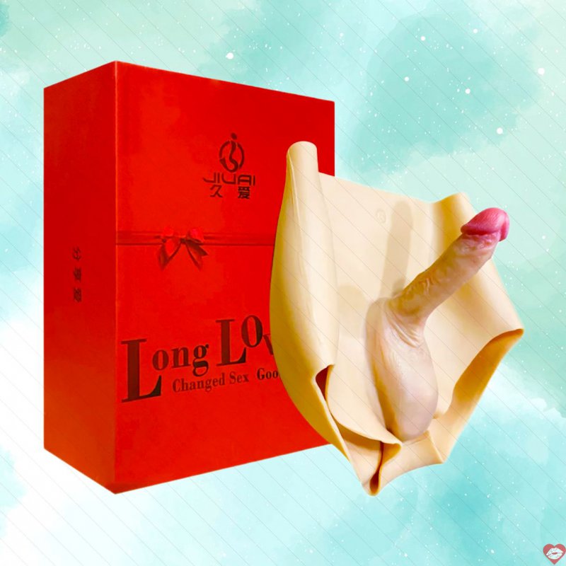 Quần Lót Silicon Cao Cấp Gắn Dương Vật Giả Mềm Mịn An Toàn Mỹ 