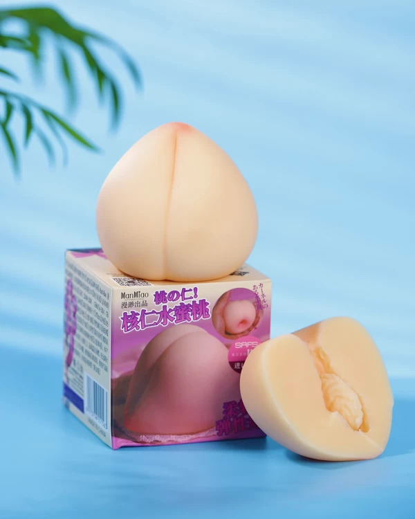 Âm đạo giả Manmiao Net Red Walnut Honey Peach quả đào đáng yêu