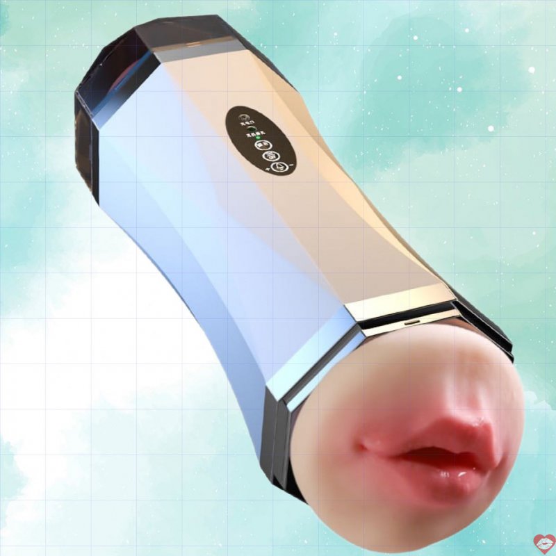 Cốc thủ dâm Âm đạo giả 2 đầu rung rên 7 chế độ rung rên -Yomushi