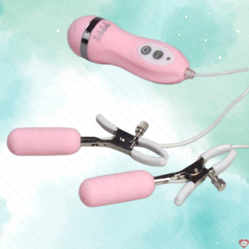 Trứng rung kẹp massage vú OMY SKY TPE cao cấp, tăng khoái cảm 