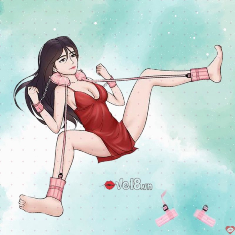Bộ Trói Đệm Nhung Cổ Tay - Cổ Chân Siêu Sướng Tăng Khoái Cảm 