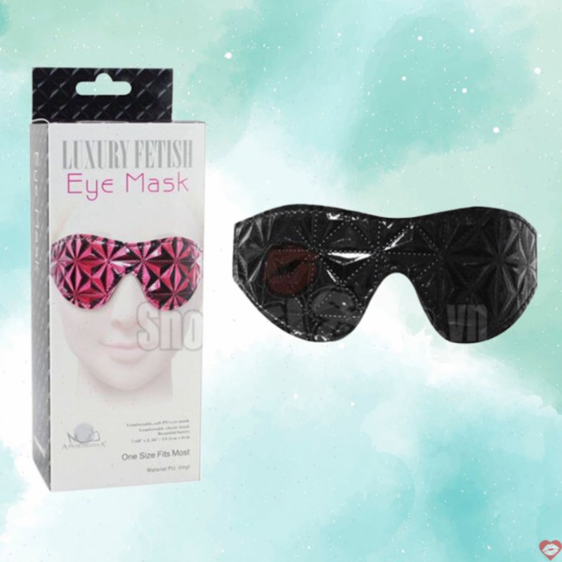 Đồ Chơi Bịt Mắt Da Cao Cấp Luxury Fetish Kích Thích Đam Mê 