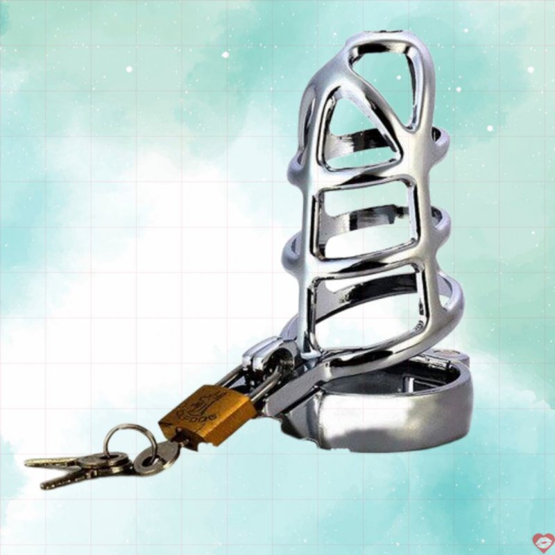 Khóa dương vật thép không gỉ bền chắc nam giới đảm bảo an toàn sử dụng 