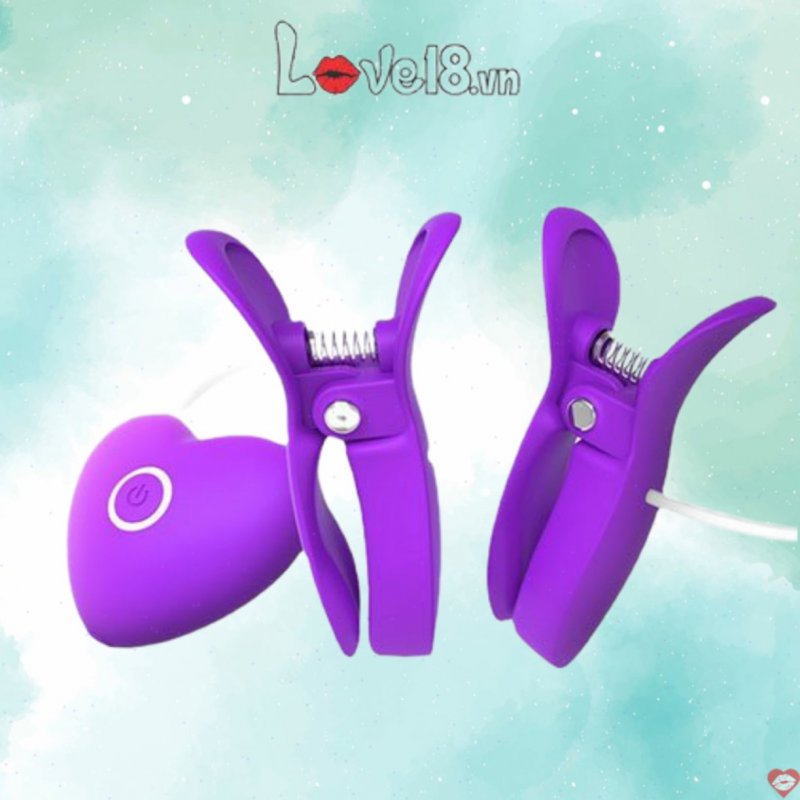 Bộ kẹp vú rung Omysky Enjoy Love siêu kích thích hưng phấn cao 