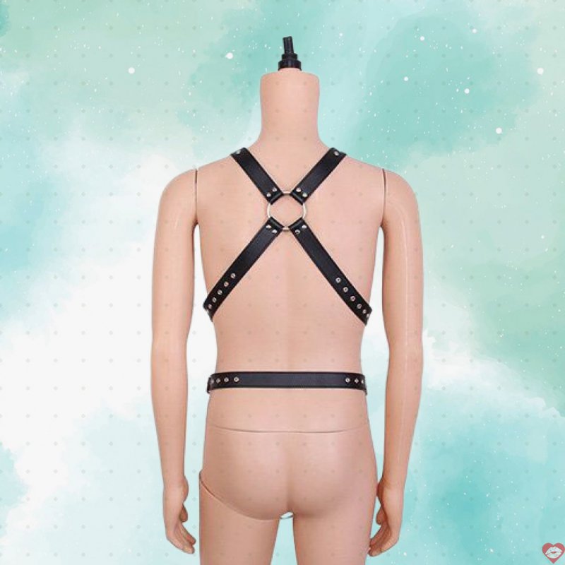 Dụng cụ bạo dâm dây đai da PU BZ19 trói bondage cảm giác mạnh 