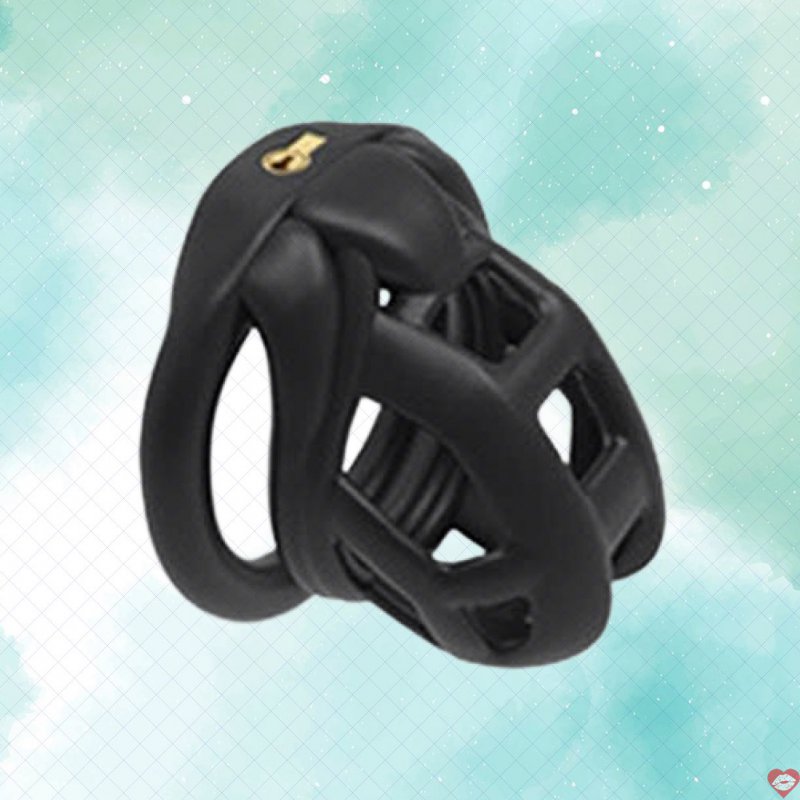 Khóa dương vật BDSM kiểu dáng lồng chim