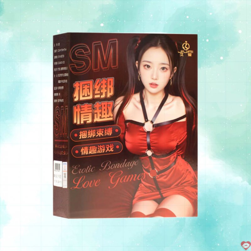 Bộ dụng cụ roi da hỗ trợ tình dục BDSM Jiuai SM