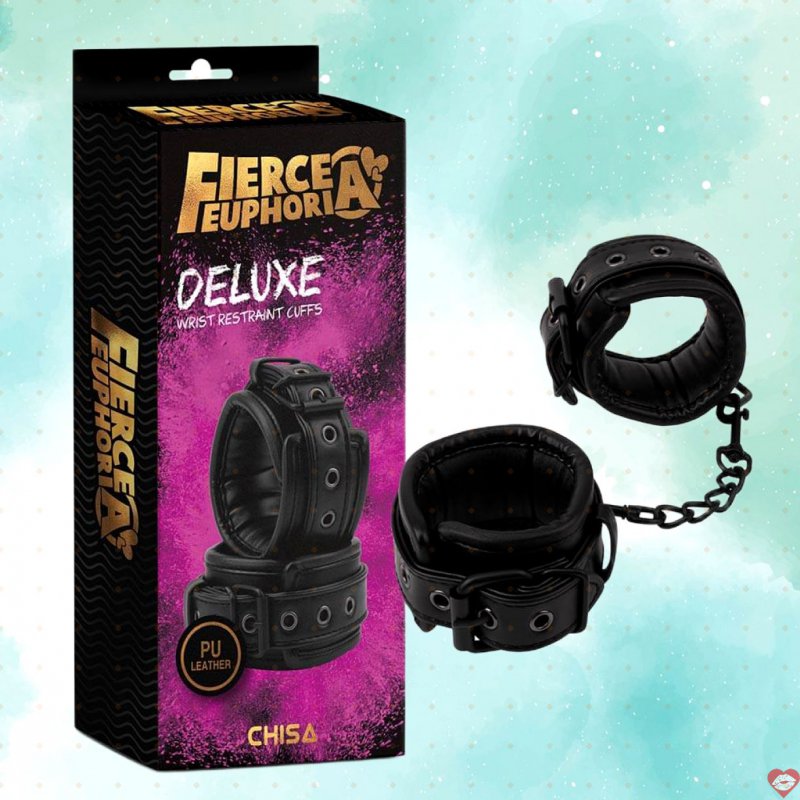 Còng tay Chisa Fierce Euphoria Deluxe Wrist Restraint Cuffs