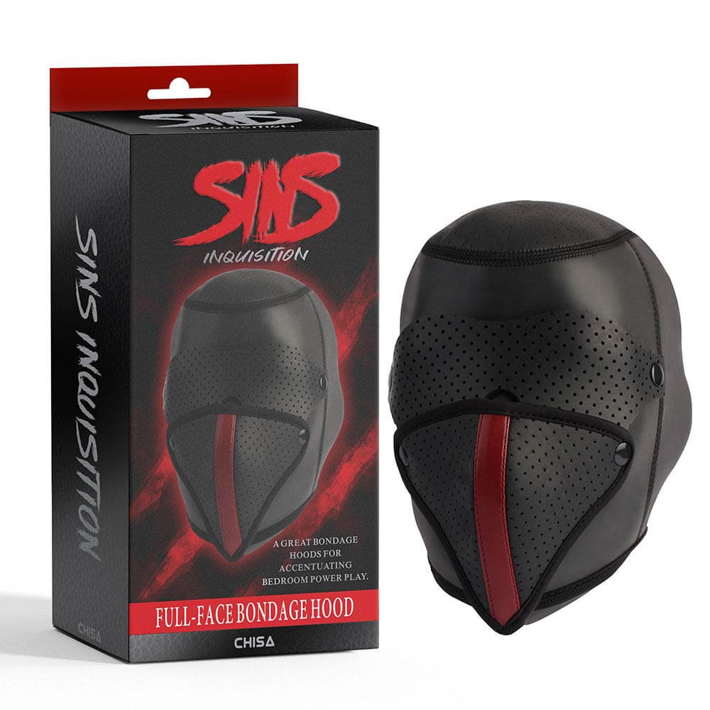 Mặt nạ BDSM Chisa Sins khóa mặt toàn diện kích thích chơi đùa