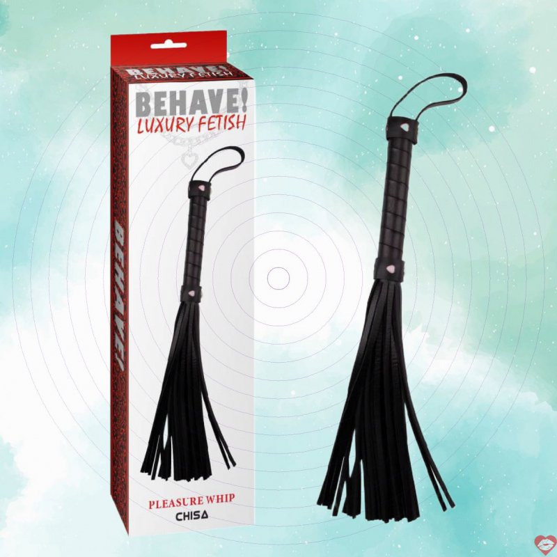 Roi da BDSM Chisa Behave! Luxury Fetish Pleasure Whip