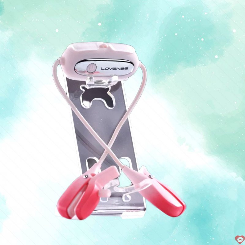 Lovense Gemini Nipple Clamps máy kẹp đầu ti kết nối App hiện đại
