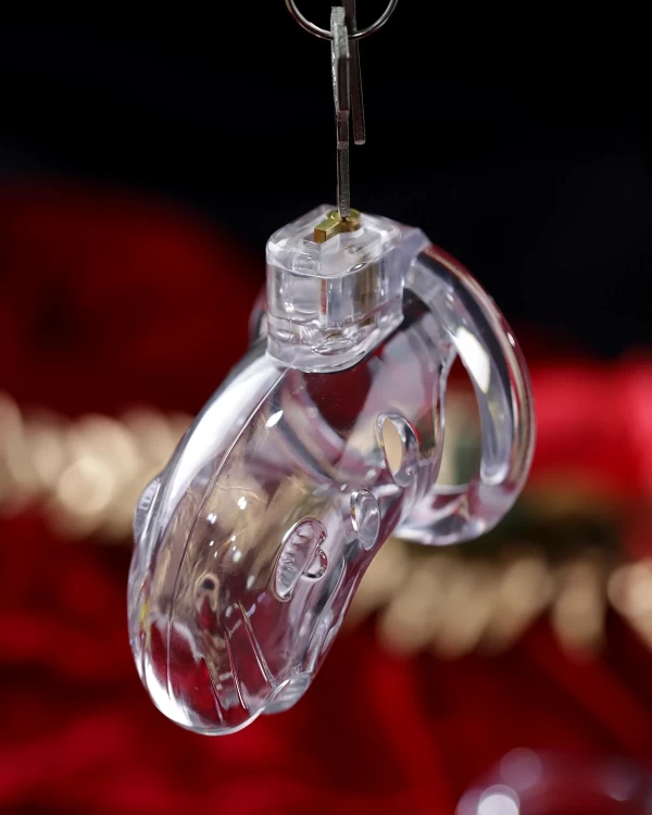 Khóa dương vật BDSM nhựa cứng tăng cảm xúc độc đáo cho cuộc yêu