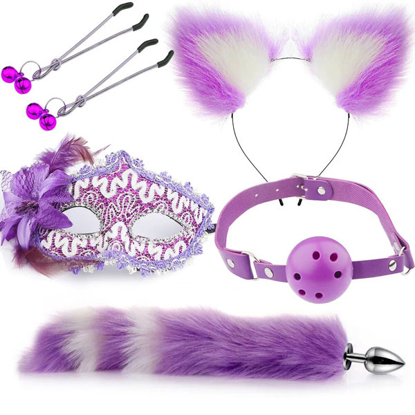 Bộ đồ Sextoy Cosplay Hồ Ly Bộ 5 Món