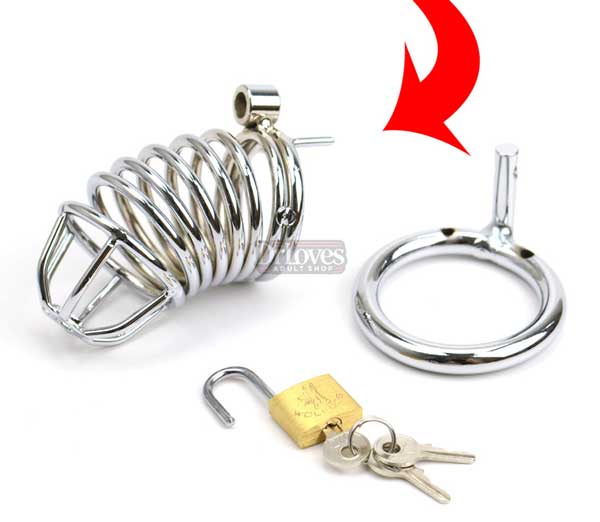 Dụng Cụ Khóa Dương Vật Inox Cao Cấp Không Gỉ