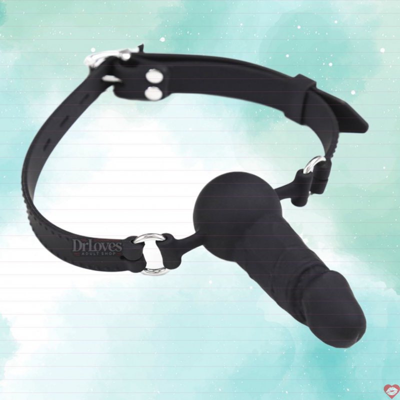 Bộ Khóa Miệng BDSM Kèm Bóng Dương Vật