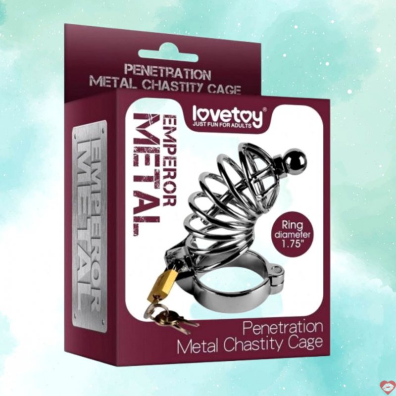 Khoá dương vật bằng rọ hợp kim Lovetoy Emperol Metal