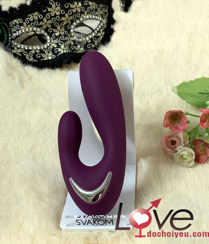 Máy rung 2 đầu Svakom Vesper sưởi ấm massage kích thích điểm G