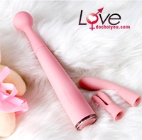 Máy rung mini 3 đầu Svakom Lulu kích thích âm vật điểm G hiệu quả
