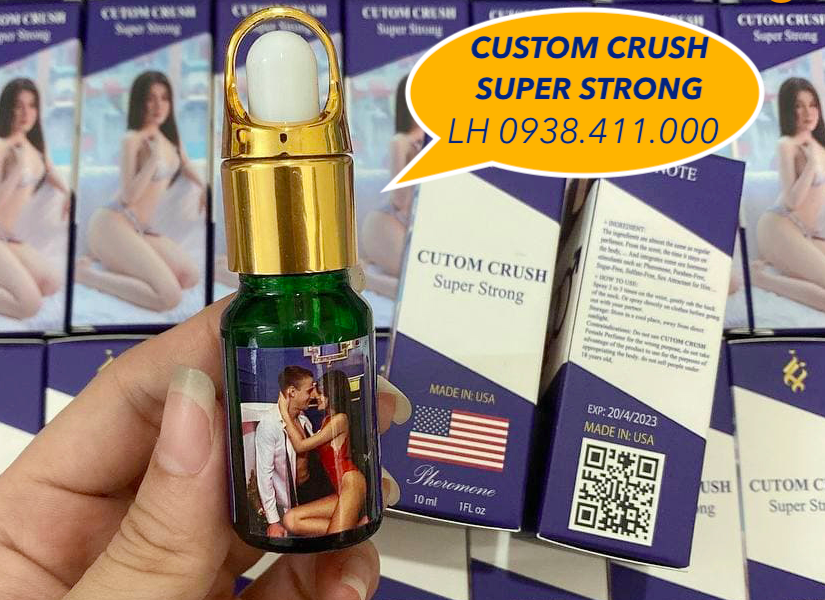  Đại lý Custom Crush Super Strong thuốc kích dục nữ cực mạnh dạng nước chính hãng Mỹ giá rẻ