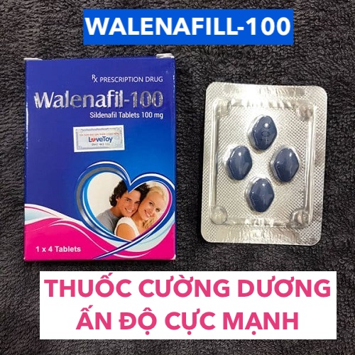  Bảng giá Thuốc Walenafil 100 cường dương walenafil-100 sildenafil trị xuất tinh sớm tăng sinh lý cao cấp