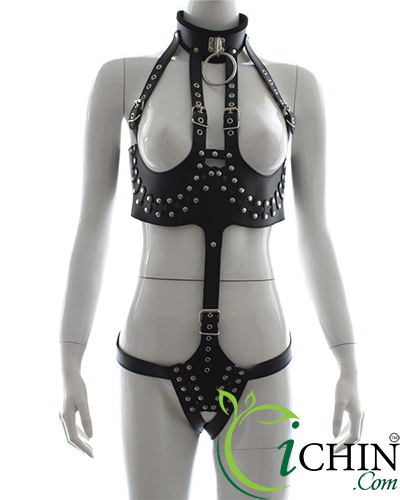  Phân phối Đồ chơi bạo dâm set đồ bikini BDSM hở ngực âm đạo xích cổ giá rẻ