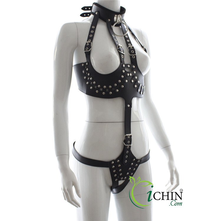  Phân phối Đồ chơi bạo dâm set đồ bikini BDSM hở ngực âm đạo xích cổ giá rẻ