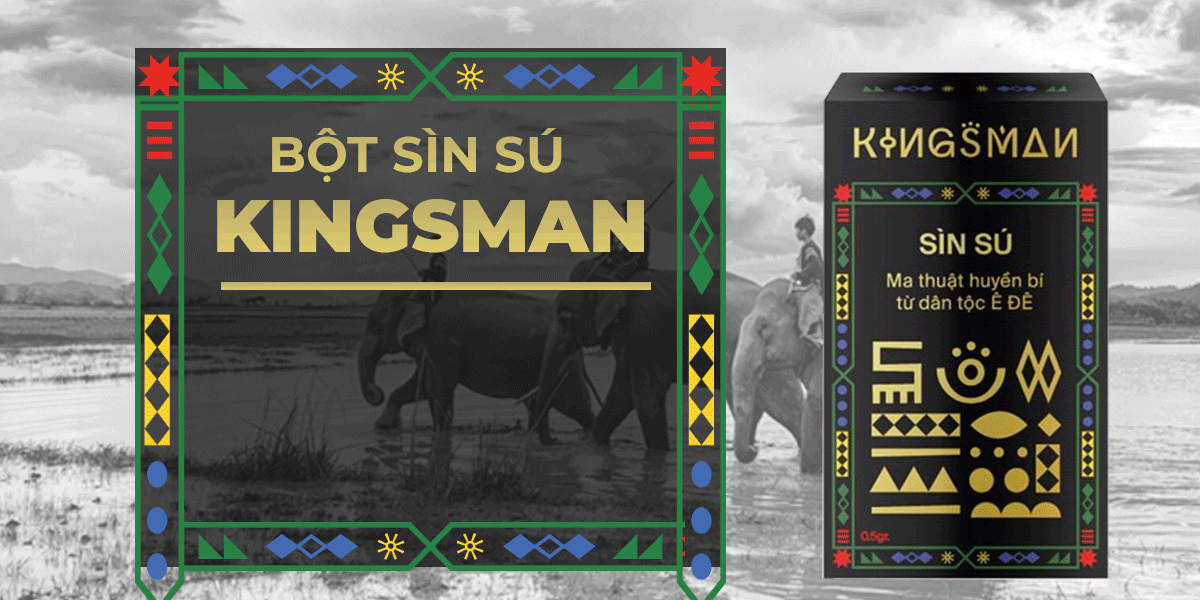 Cung cấp Bột sìn sú Kingsman - Kéo dài thời gian - Gói 0.5gr loại tốt