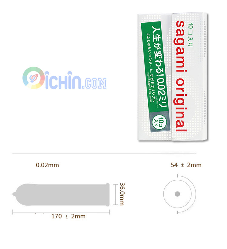  Bảng giá Sagami Original 0.02mm Size M Hộp 10 cái Made in Japan tốt nhất