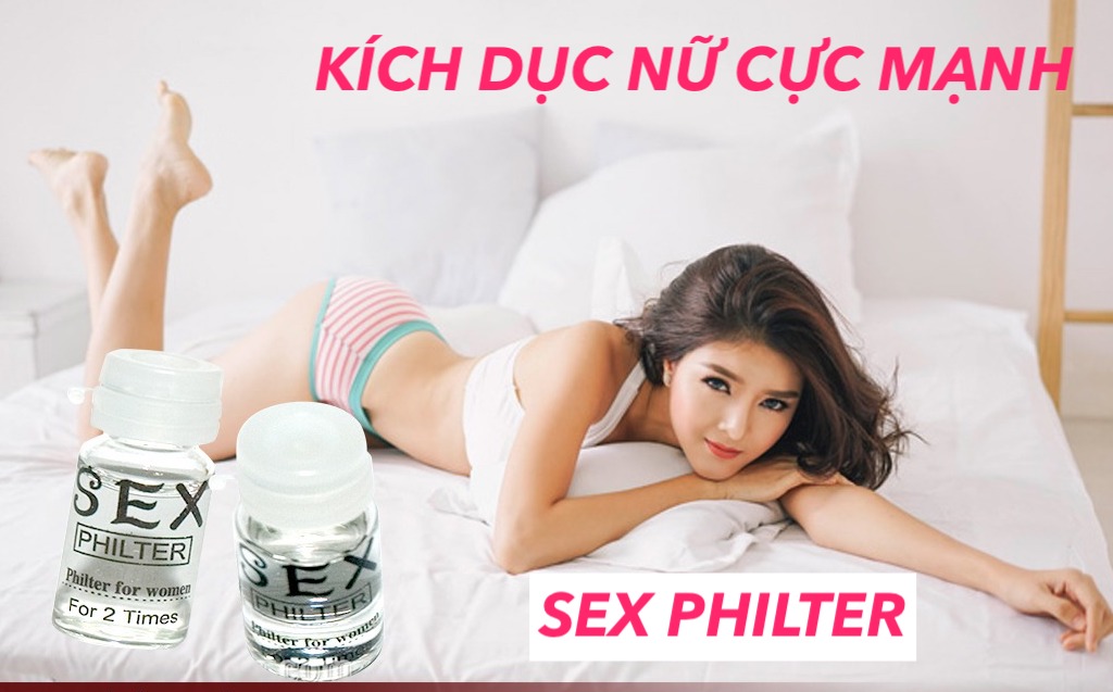  Shop bán Thuốc kích dục nữ Sex Philter for Women 5ml chính hãng USA đỏ rất tốt giá rẻ