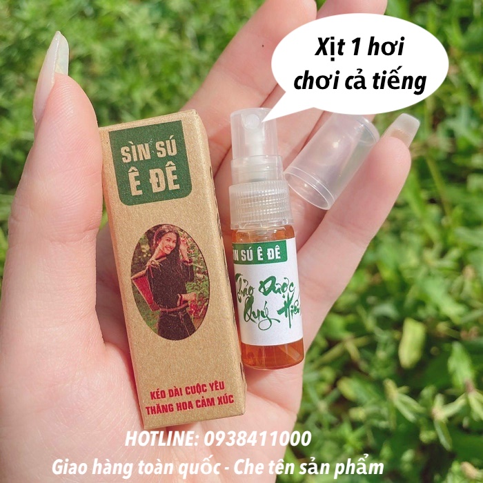  Cửa hàng bán Sìn sú dân tộc Ê Đê chính hãng dạng xịt kéo dài thời gian quan hệ chai nhỏ 5ml tốt nhất