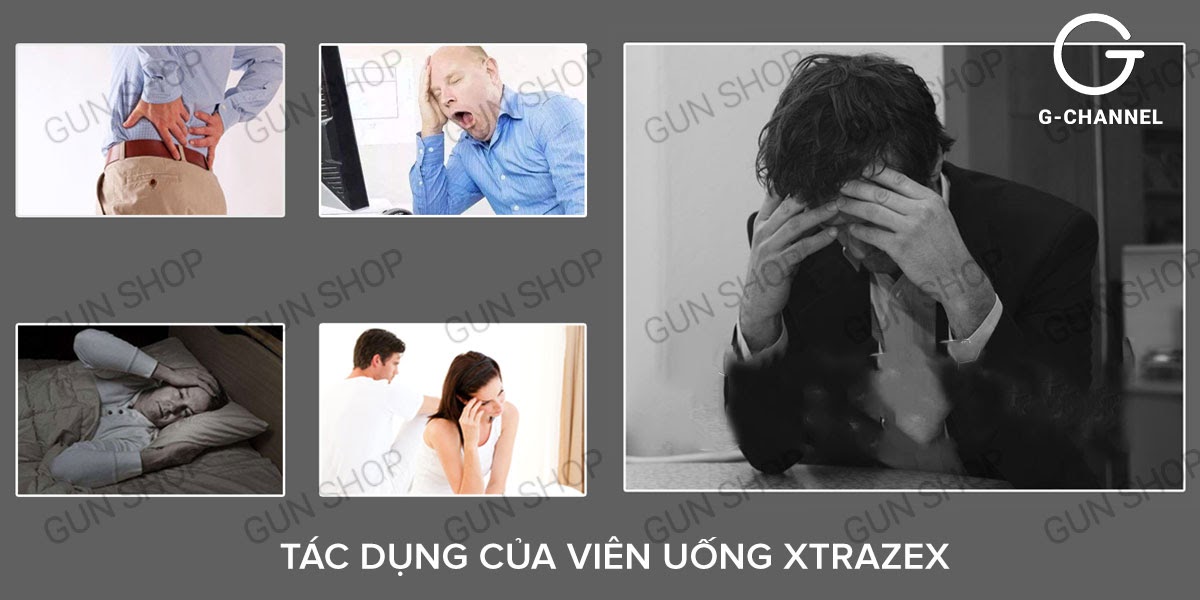  Review Viên sủi hỗ trợ cương dương tăng cường sinh lý Xtrazex - Hộp 10 viên giá rẻ