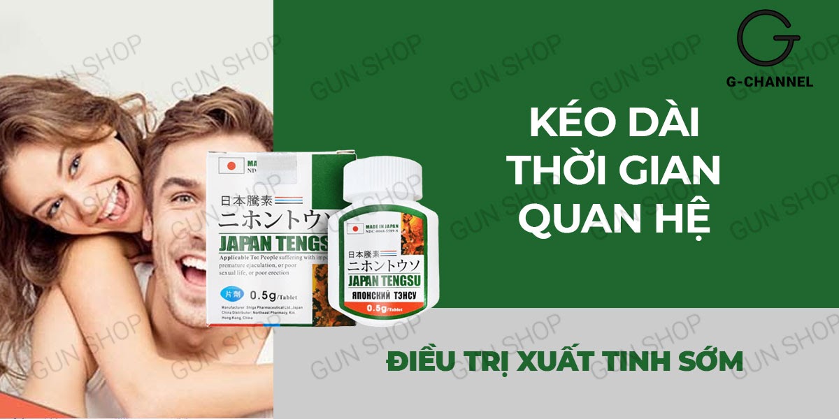 Cung cấp Viên uống hỗ trợ cương dương tăng cường sinh lý Tengsu - Hộp 16 viên giá rẻ